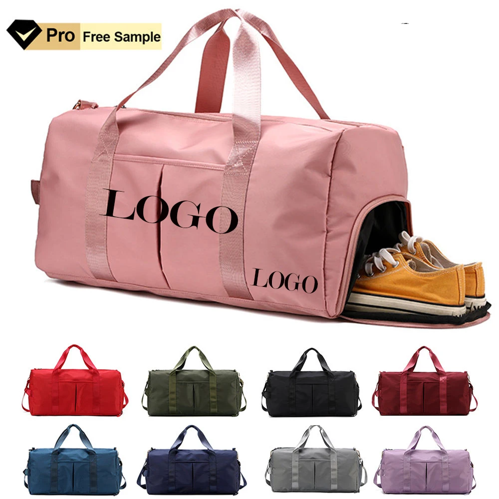 Free Sample Wholesale Custom GYM Duffle Travelling Organizer Men Women Bolsa De Viaje Beauty Luggage Outdoor Sport Travel Bag