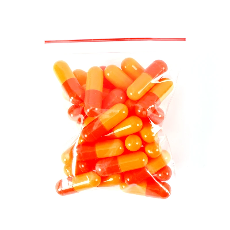 size 00 empty organic capsules gelatin #0 Capsule gelatin capsules shell manufacturer