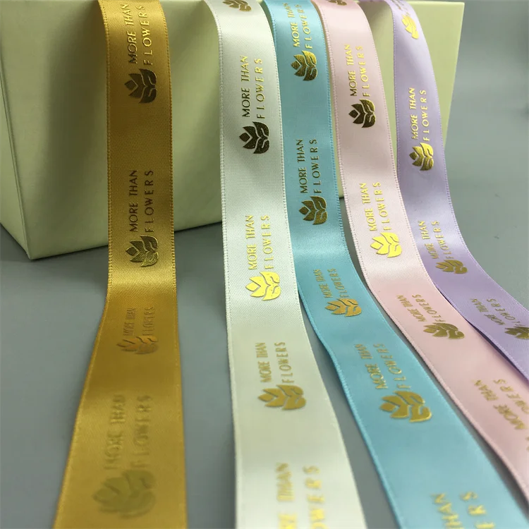 Custom Automatic Ribbon Printing Machine for Gift Packaging Laminated Material Logo Embossed Matt Laminated Ribbon Boxed Shape