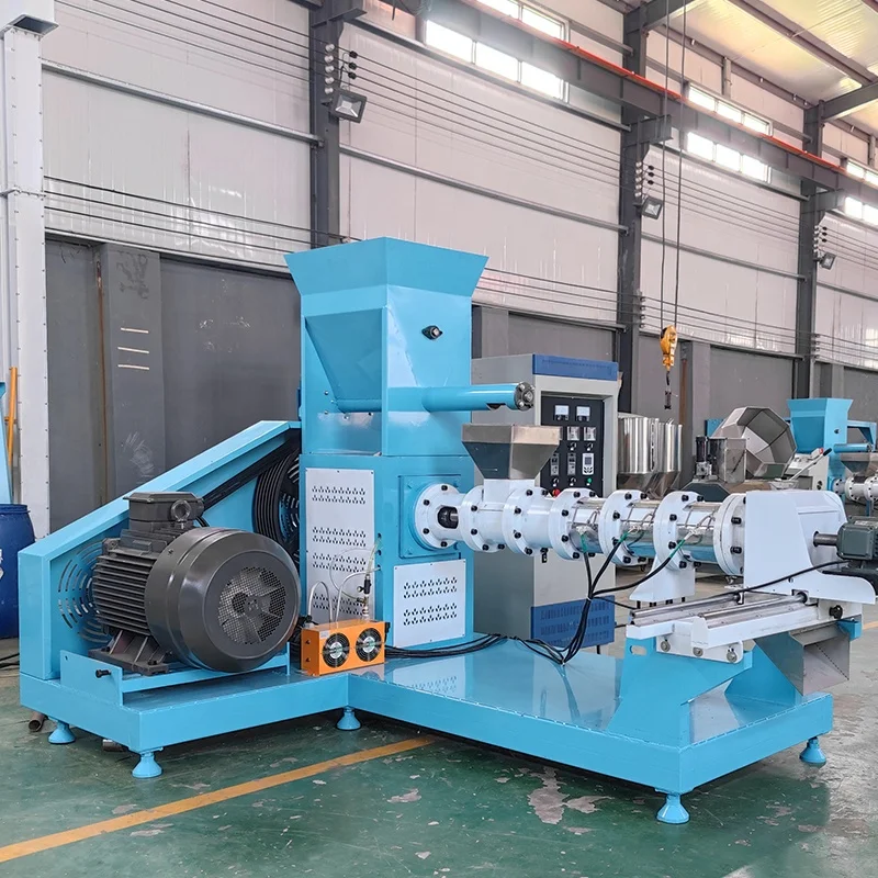 Automatic Fish Food Making Extruder Wet Type Fish Feed Extruder Machine