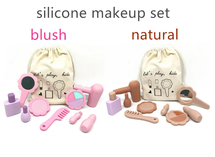 Hot Selling Kids 9PC Dummy Makeup Kits, Washable Toddler Pretend Dressing Playing Set Accessories, Best Party Favors Toys