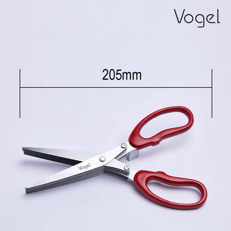 High Quality  Scallion Scissors Stainless Steel vegetable Kitchen  Scissors