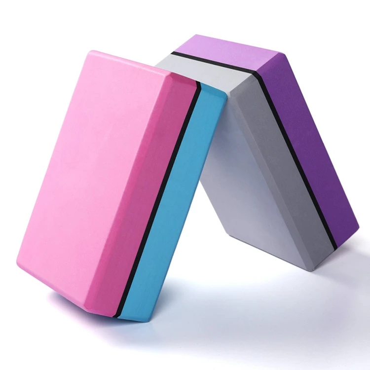 Double Color Deepen Pose Red Foam Yoga Brick