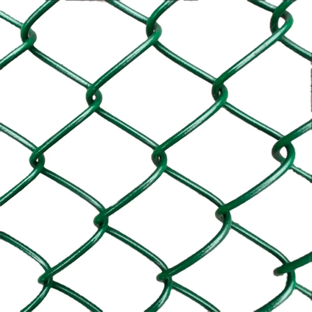 Factory Supply High Quality Plastic Coated Hot Dipped Galvanized Heavy Duty Industry Cyclone Wire Nature Chain Link Fence