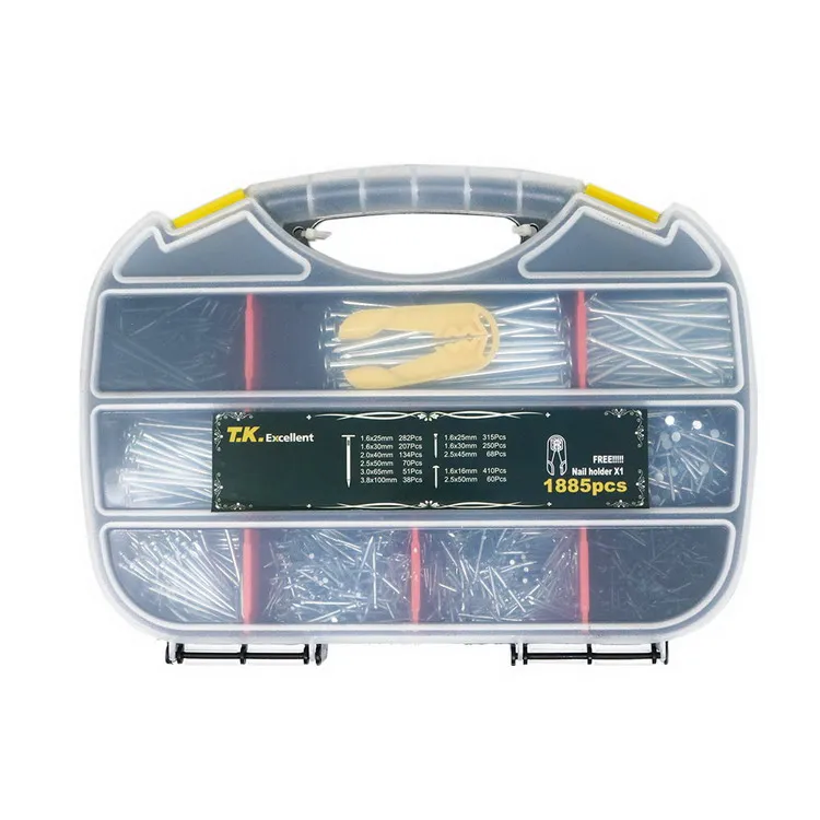 Made in China Exquisite 12-cell hardware material high quality wood screw combination set