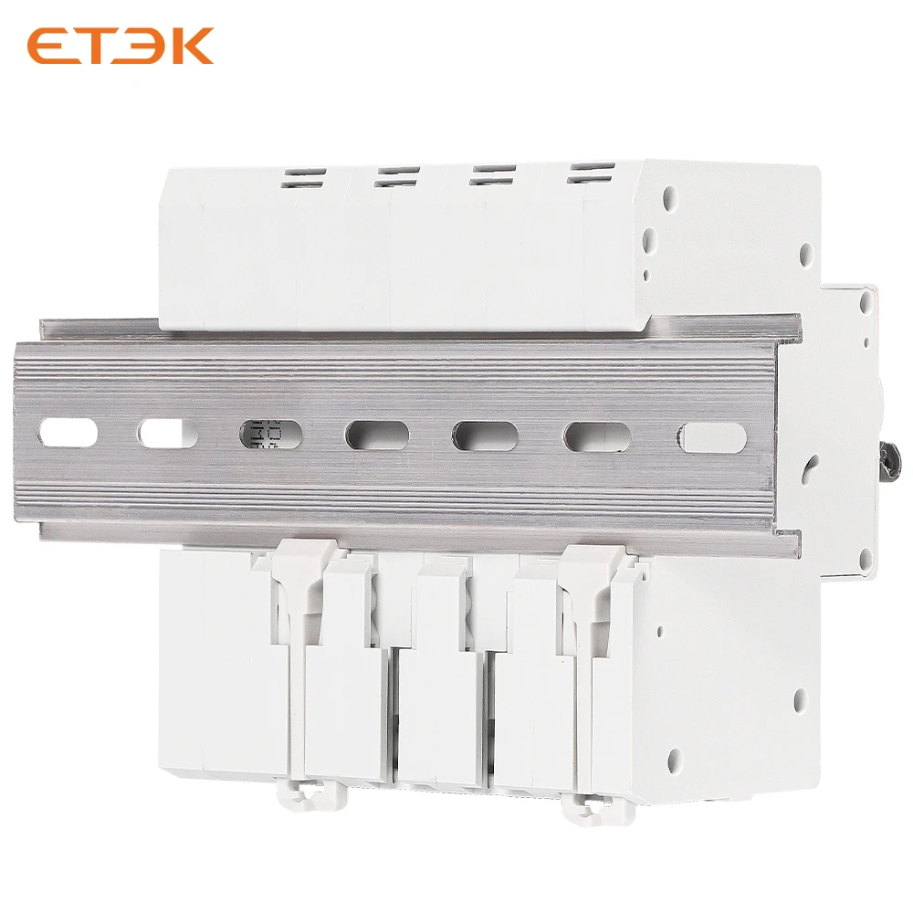ETEK Type AC 3Pn RCBO  63A   C Curve breaker protection devices of three-phase circuit disjuntor disjuntor de corrente residual