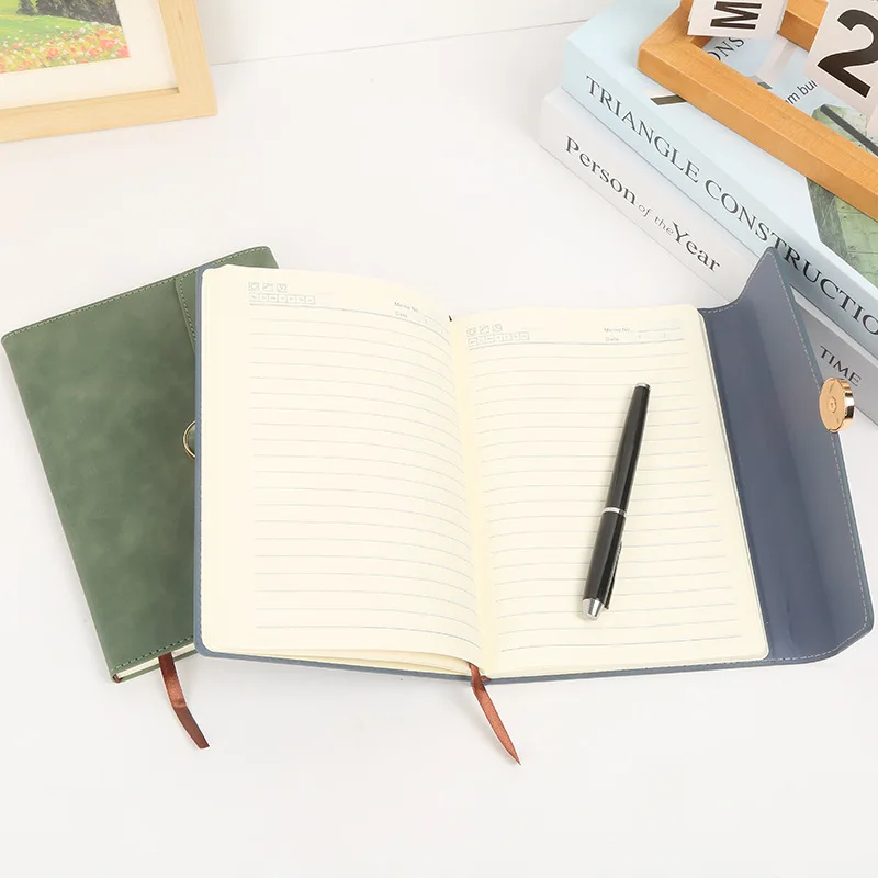 Wholesale Custom New Business Office Campus Diary Planner Binder Notebook With Printed Logo