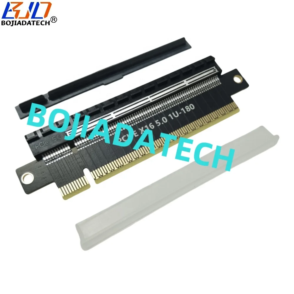 180 градусов PCI Express X16 GEN5 PCI-E 5 0 16X видеокарта GPU адаптер конвертер карта для компьютера 1U чехол сервера