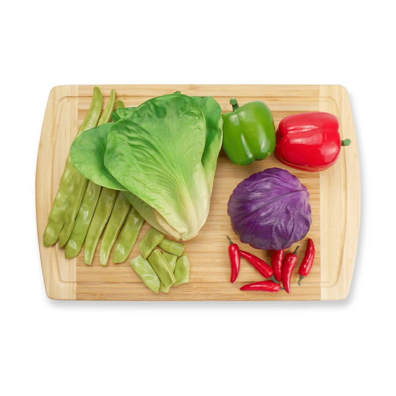 Best Christmas Extra Large Bamboo Cutting Board Organic Wood Butcher Block Wooden Carving Chopping Board