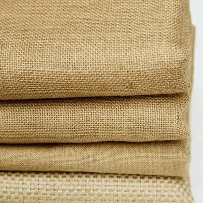 In-stock Home textile Fabric Burlap Sack Hessian Scrim Cloth Woven Jute Fabric