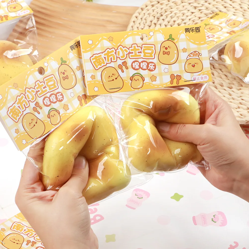 Hot Selling Stress Relief Squeeze Potato Squeeze Toys Antistress Kid Gift Stress Relief Toys Squeeze Toys Kawaii