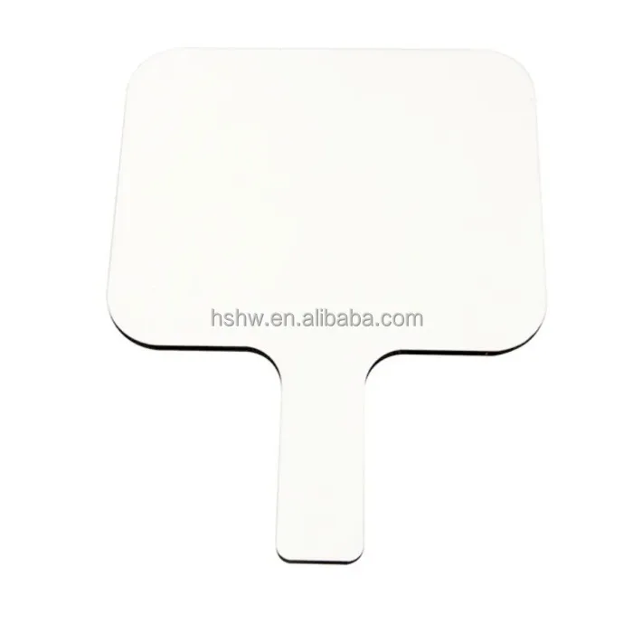 Wood Blanks for Sublimation Printable 5mm MDF Single-Sided White Graduation Fan Personalized Memorial Photo Gifts