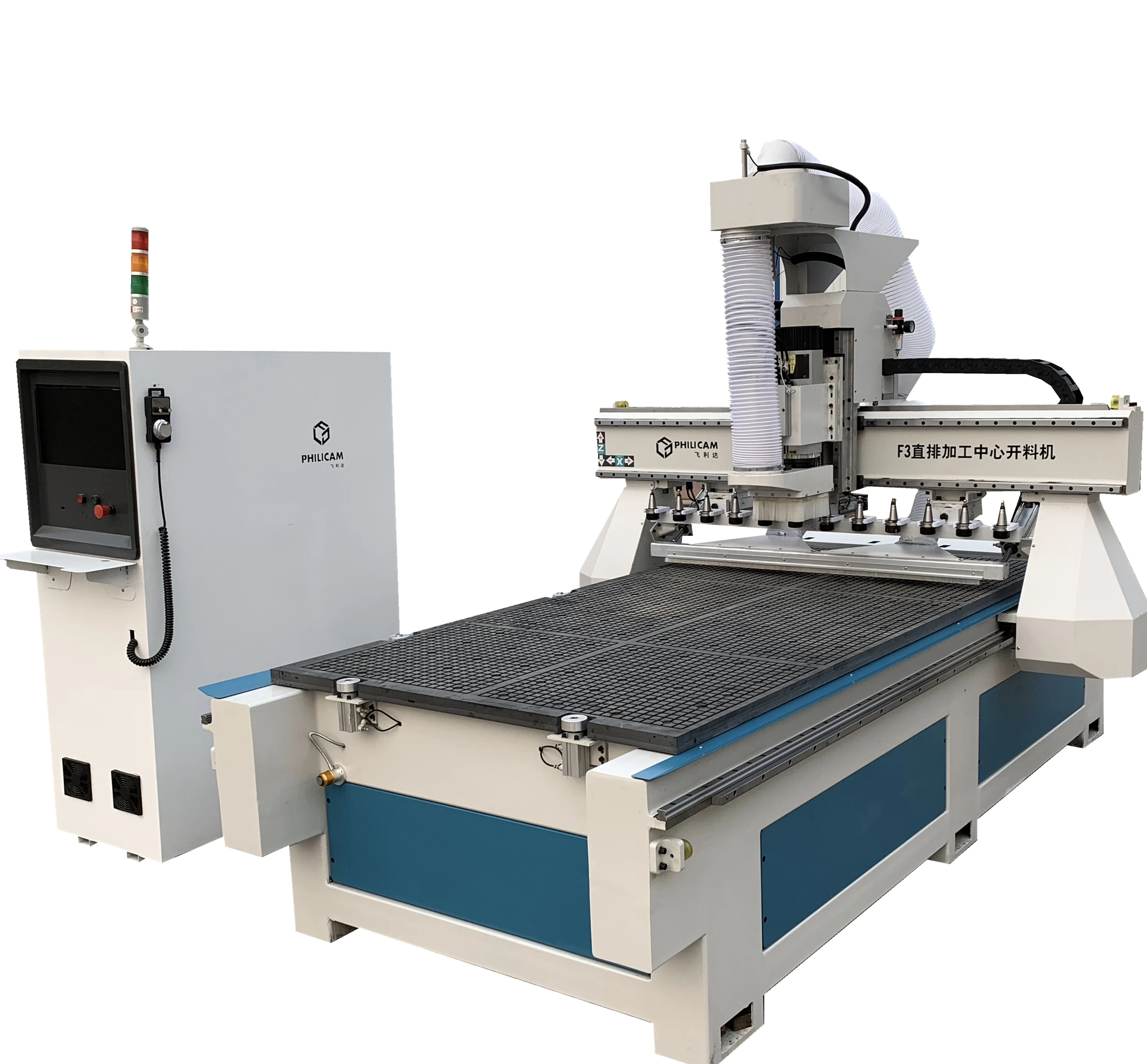 Atc Tools Changing Panel Furniture Carving Cnc Router Machine