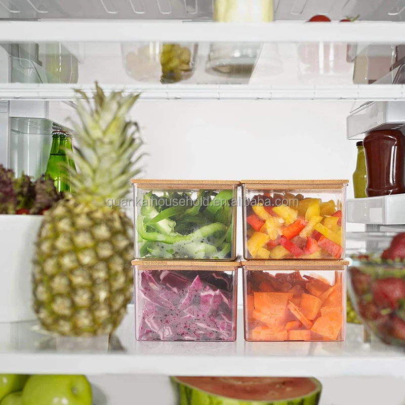 Разделочная доска из бамбука с емкостью, разделочная доска с подносом и крышками с акриловой коробкой