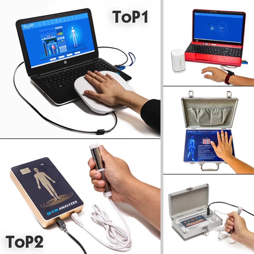 Household quantum magnetic resonance nursing instrument