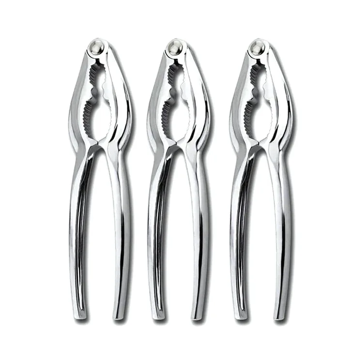 
Seafood Tools Lobster Crackers Crab Crackers Nut Crackers Tool with Heavy Duty Chrome Plated Zinc Alloy 