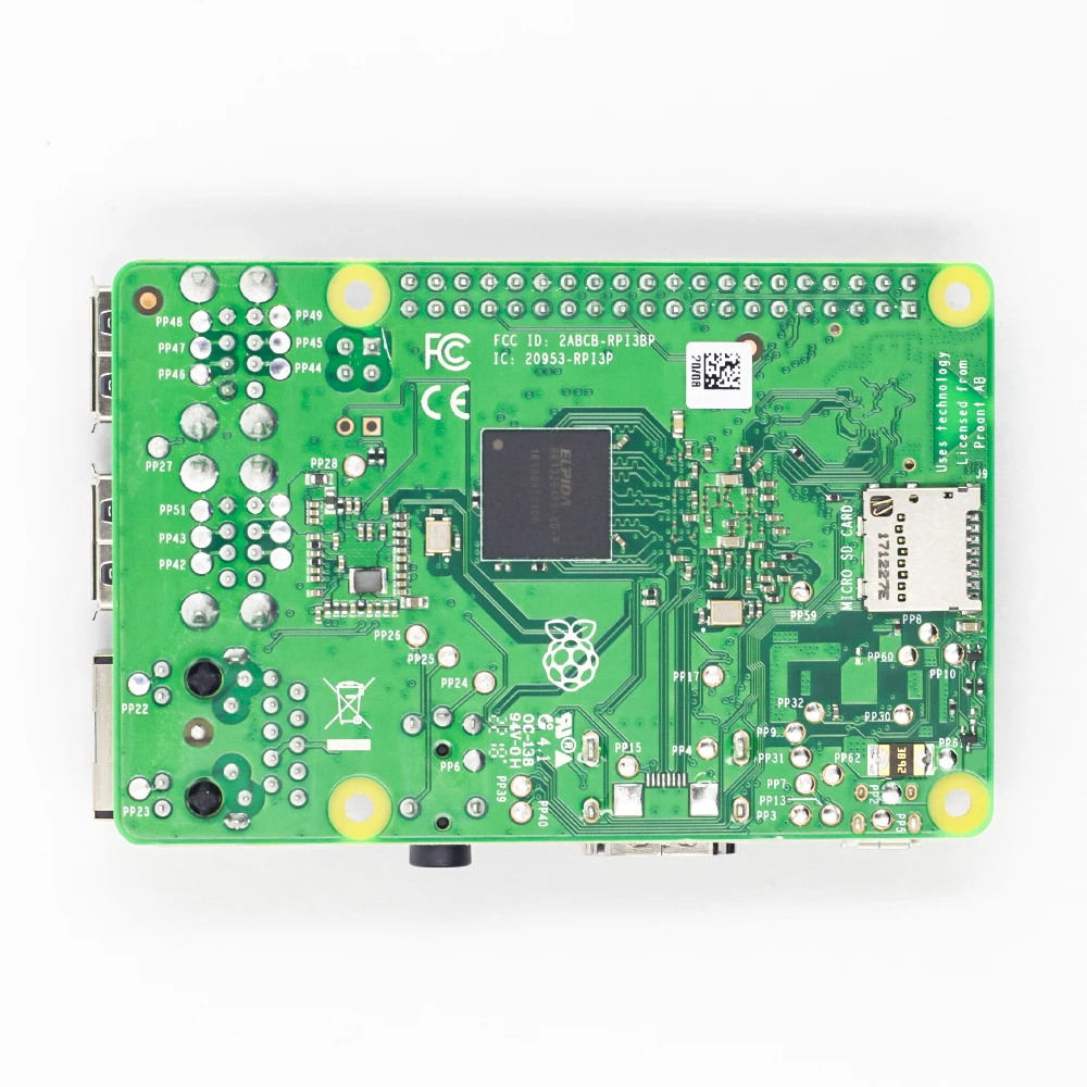 Новый B Plus 64 bit Quad Core Wifi E14 Raspberry Pi 3 Model +
