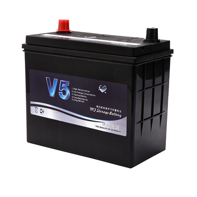 Lead acid batteries good sales car battery 55B24 battery Japanese standard factory outlet