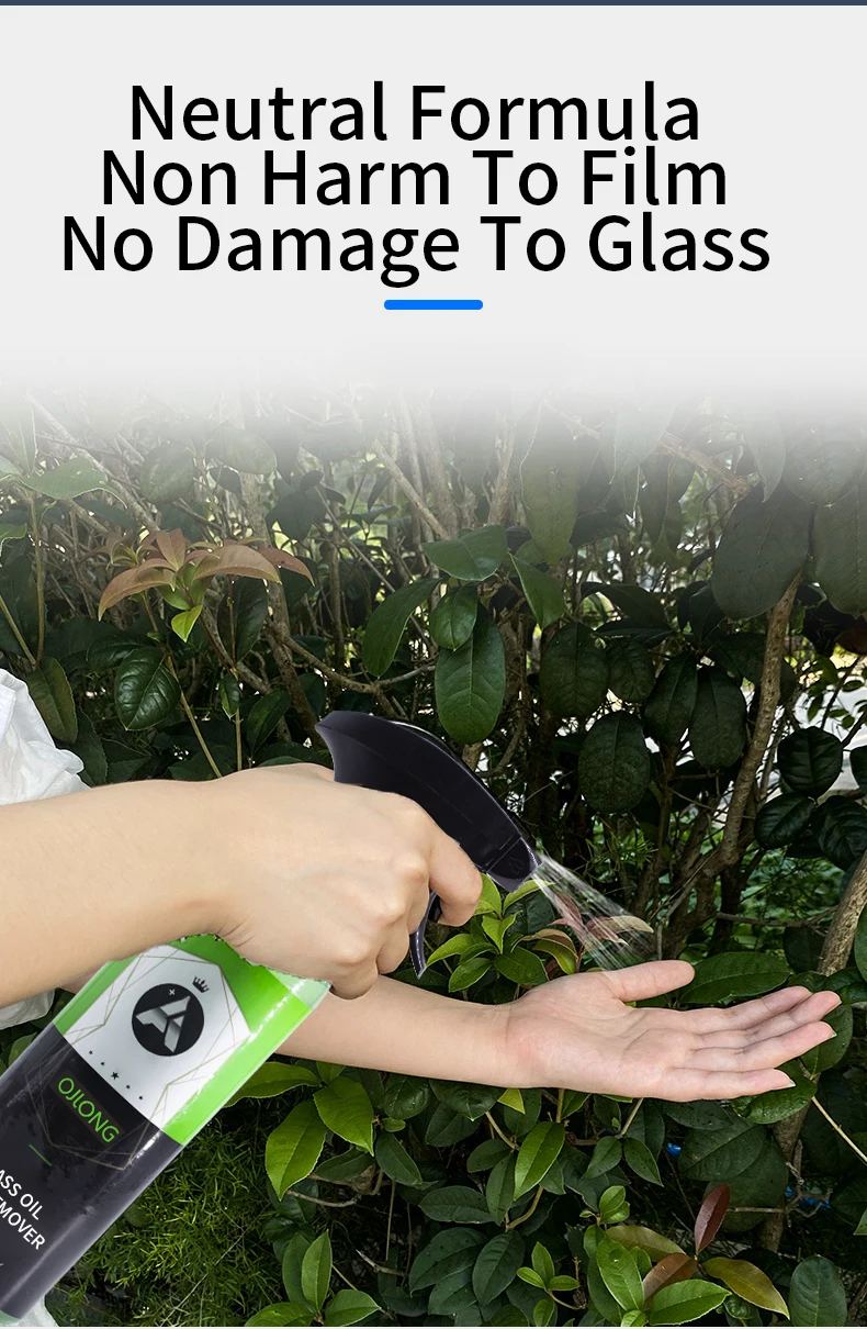Easy Glass Oil Film Remover Car Oil Film Cleaner And Glass Polish  Windshield Oil Film Remover