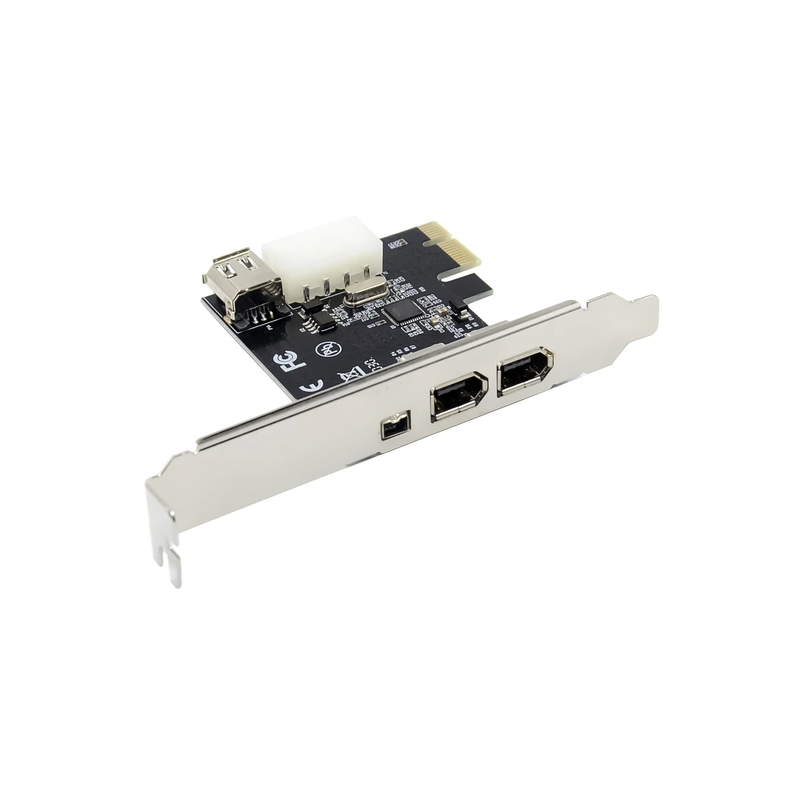 ST25 3 Port 2b 1a PCIE 1394b FireWire Adapter Card