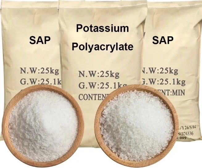 Biodegradable Water-Absorbing Gel Sap Super Absorbent Polymer for Agriculture