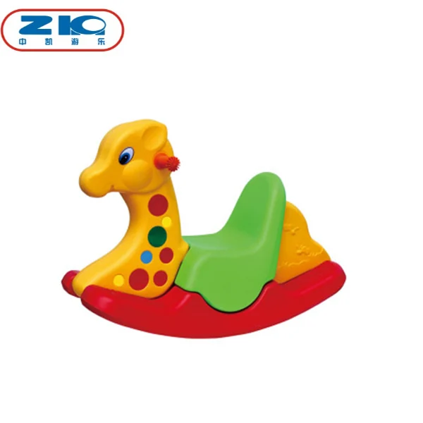 
3-8 Year old Age range and 84*30*46cm Size(LxWxHcm) plastic rocking horse for kids 