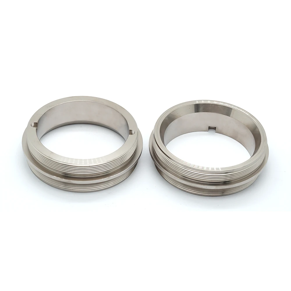 Pipe bushing CNC lathe machining hardware single-piece precision machining machine parts for custom milling machine