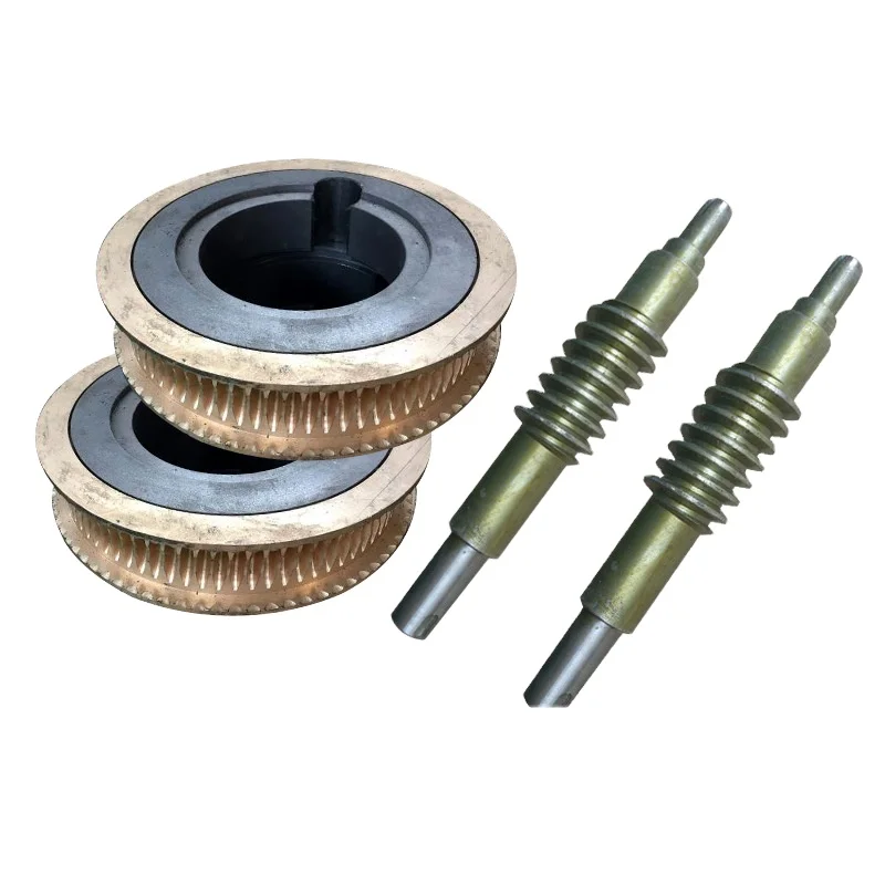 Small Mod Gear and Worm Gear Set OEM Custom Cnc Machining Non-standard Brass Service