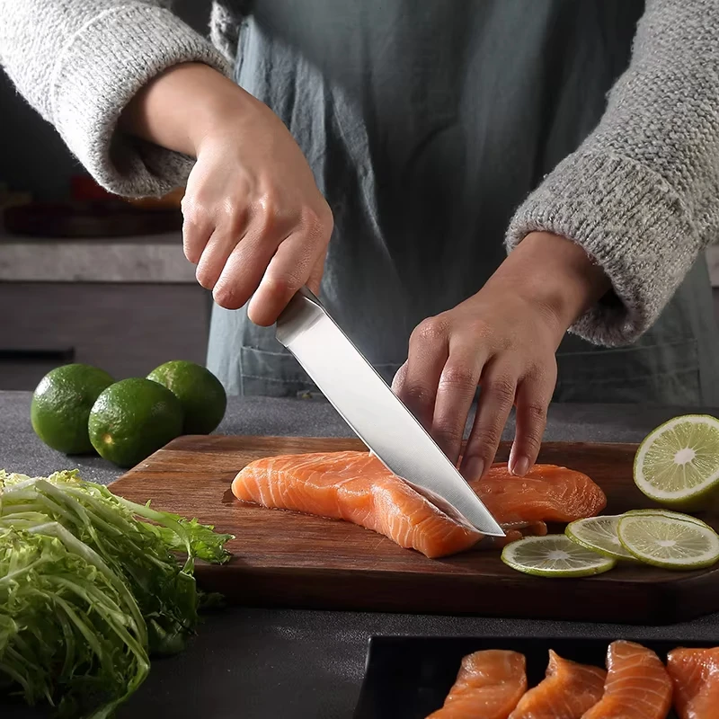 PAUDIN 8 Inch German Steel H1.4116  Razor Sharp With G10 Handle Kitchen Chefs Meat Vegetable Slicing Knife knives Carving Knife