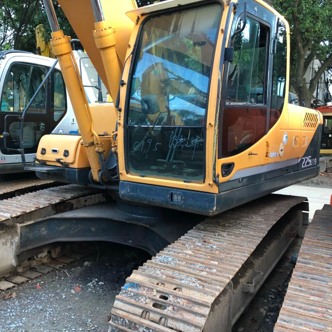 Hot Sale Hyundai 225-9 Excavator For Sale Great Performance Used South Korea Excavator
