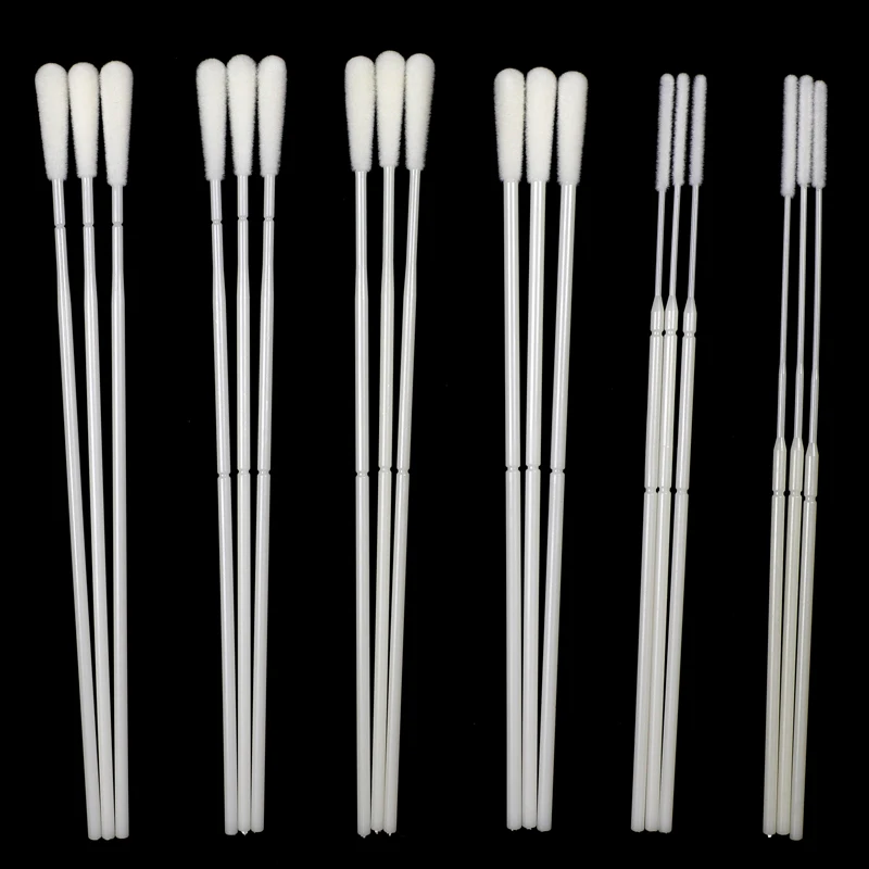 
Long Or Nylon Nasal Flocking Throat Sampling Medical Virus Flocked Swab 