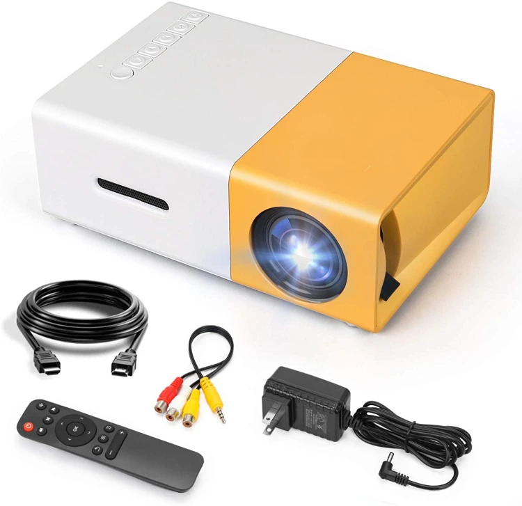 AK300 320*240p video beamer  home cinema theater 600 lumen mini pocket portable lcd smart projectors