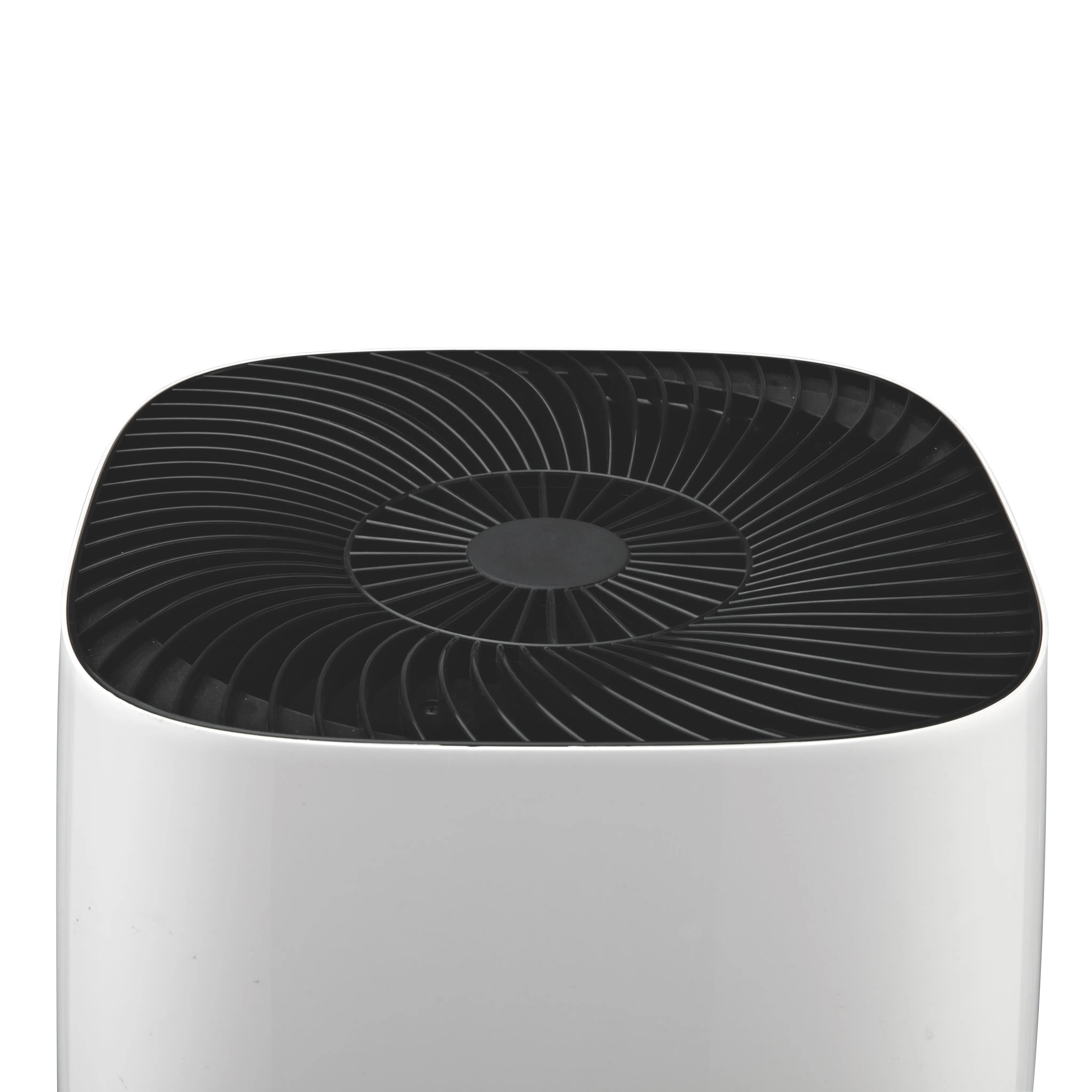 Round HEPA Active carbon touch screen Air purifier China