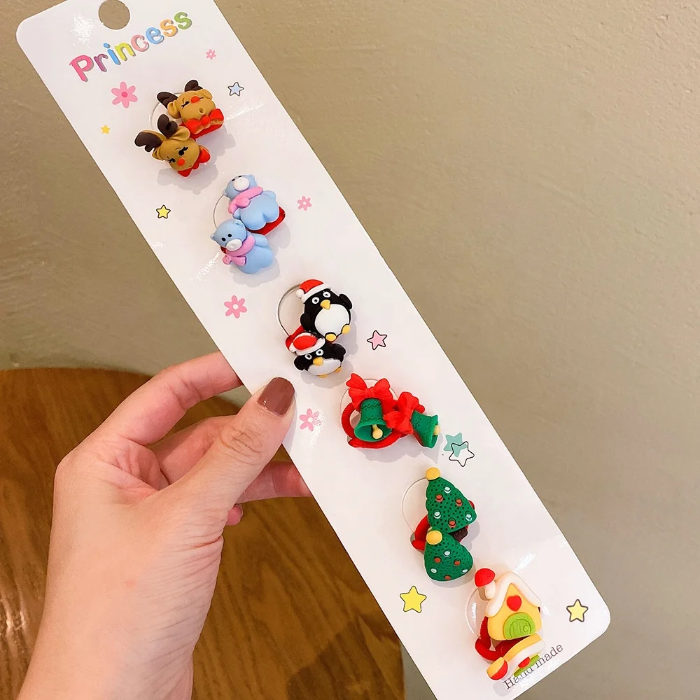 Korean baby elastic hair band princess girls hair rope party gift for baby girls hair ornament