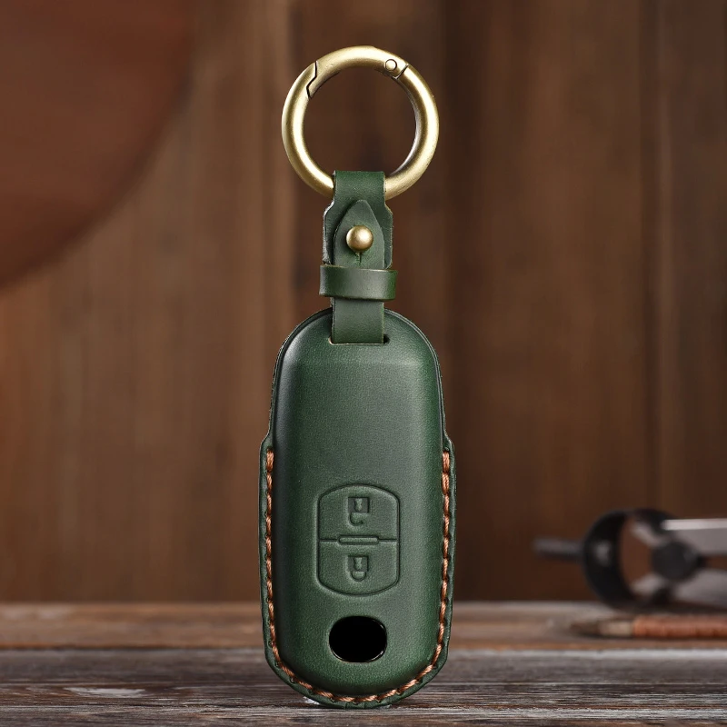Leather Key Case Protector Suitable for Mazda 8 Atz 6 Exela 3/cx-7/cx-9/cx-4/cx-5 Cowhide