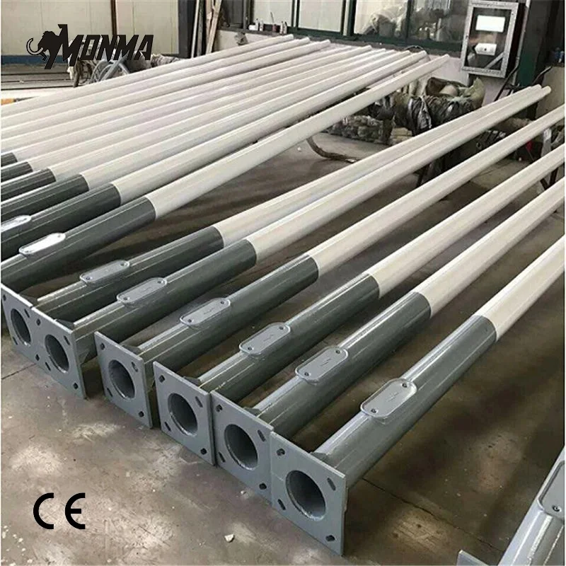 Manufacturers Customized High Quality Outdoor 9m 10m Galvanized Pole for Road