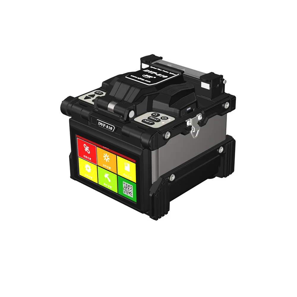 Fiber Fusion Splicer DVP 740/ 810 Fiber Optic Splicing Machine Six Motors FTTH Equipment