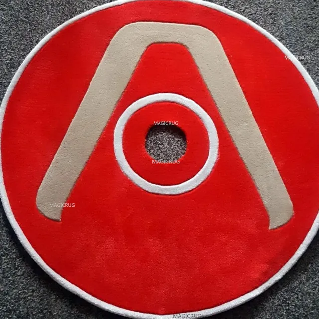 Color CD Round Rugs and Carpets Original Design Custom Rug for Home Living Room Cute Floor Mat Rugs Carpets for Bedroom