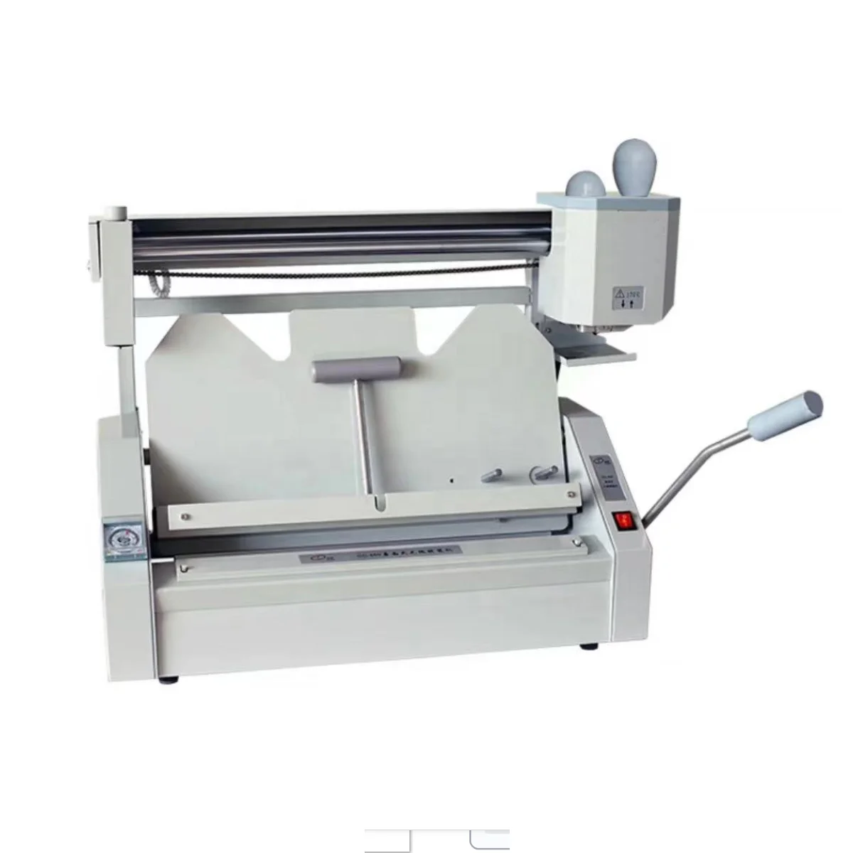 Ruicai Brand A3 A4 office hot melt glue binder machine with 460mm binding size