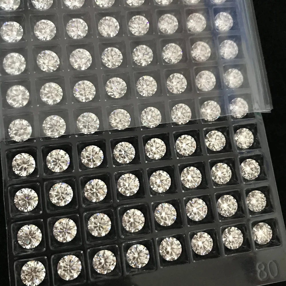 FANCY Jewelry Latest Design Top Color Moissanite With White Gra Certificate Loose Moissanite