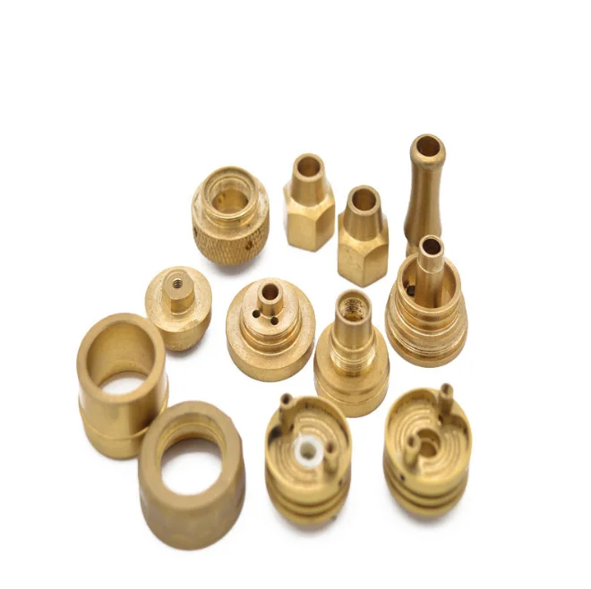 High precision brass contact plate Brass CNC turning parts milling parts