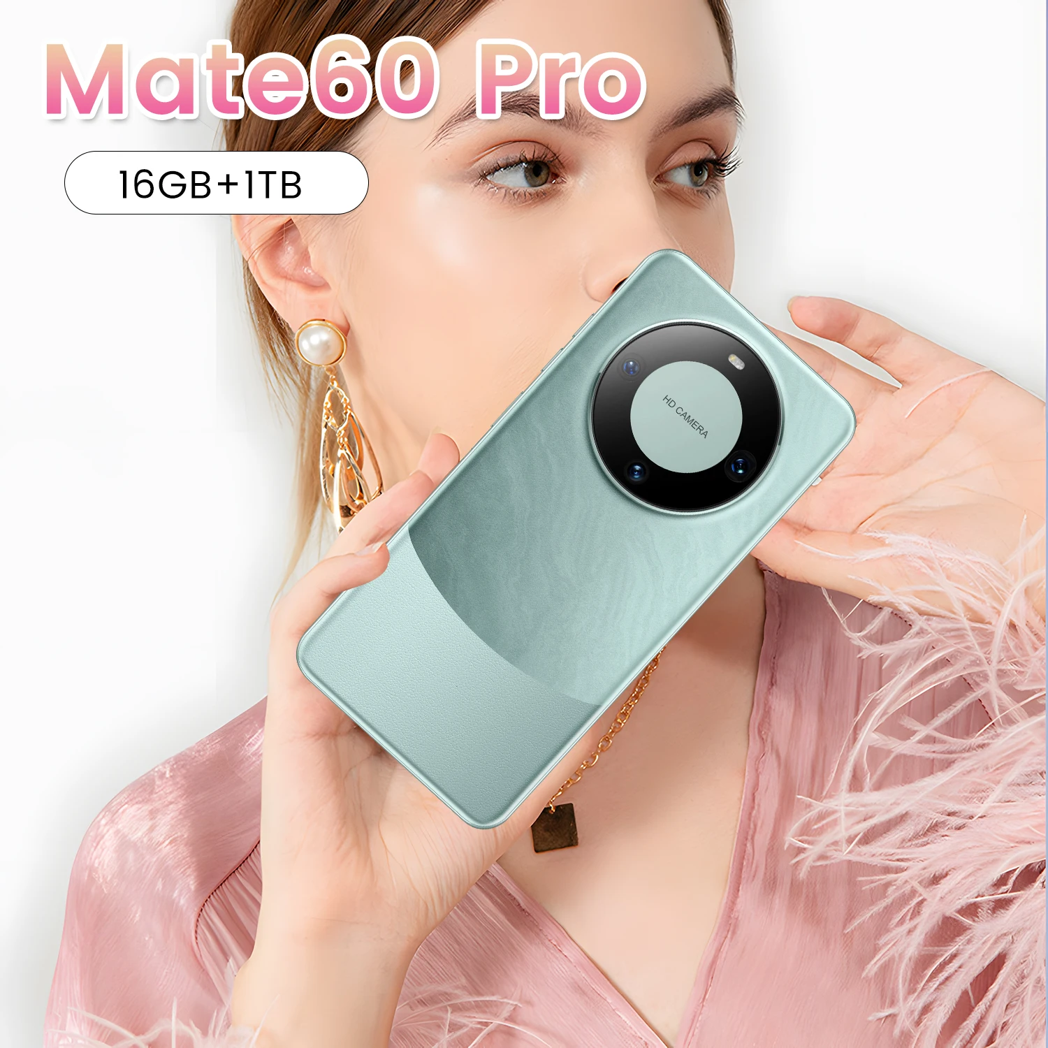 Низкая цена 2023 новые мобильные телефоны Mate60 Pro Оптовая продажа Оригинальный сотовый телефон 5g разблокировка смартфонов 8000 мАч 7 3 дюймов большой экран