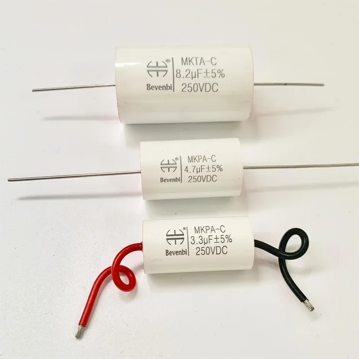 Polarized Non Polar High Frequency Capacitor Polypropylene Film Capacitor 400V Audio Frequency Divider/ Circuits China White Red