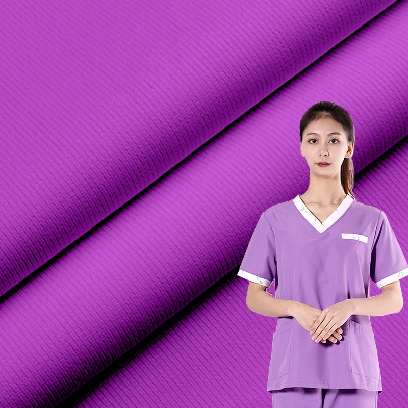 Doctor Work Coat Doctor Lab Coat Fabric White Scrubs Uniform Hospital Nurse Uniform Organza Fabric Medical Uniforms Plain Dyed