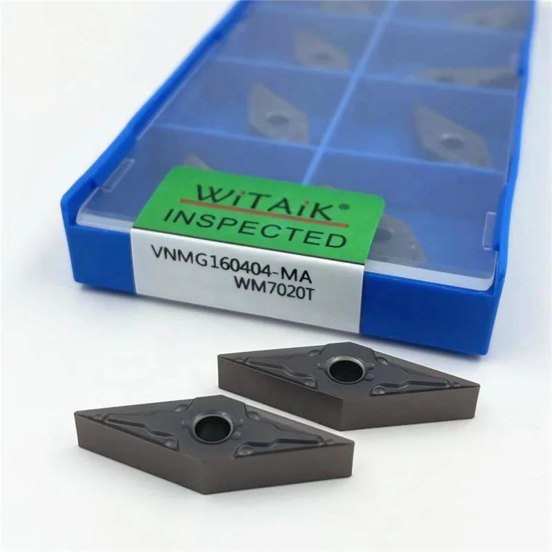 WITAIK high quality external turning insert VNMG VNMG16  VNMG160404-MA DNMG CNMG for metal machining
