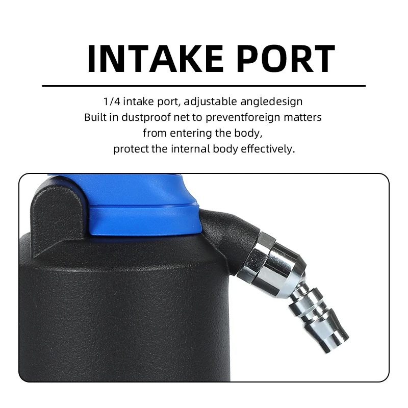 Portable Automatic Rivet Nut Tool 5308 Industrial Grade Pneumatic Riveting Gun M3-M8 Lightweight Switch Air Riveter