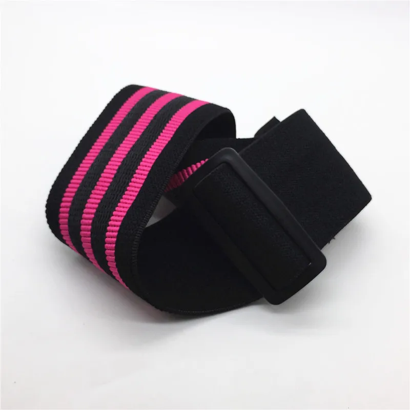 Free shipping online sale adjustable non slip pink strip hip band booty resistance band for hip and leg
