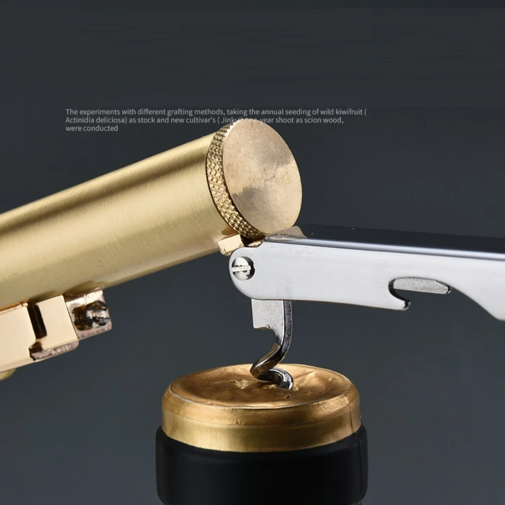 New Multifunctional Cigarette Lighter Red Wine Bottle Opener Flint Mini Kerosene Lighter