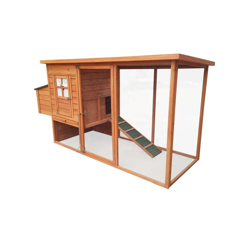 Original Factory Cheap Professional Durable Waterproof New design Wholesale Wood Chicken Coop with nesting box