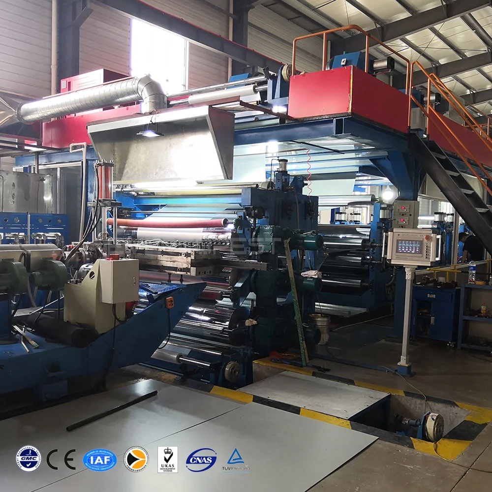 Высококачественная производственная линия алюминиевых композитных панелей